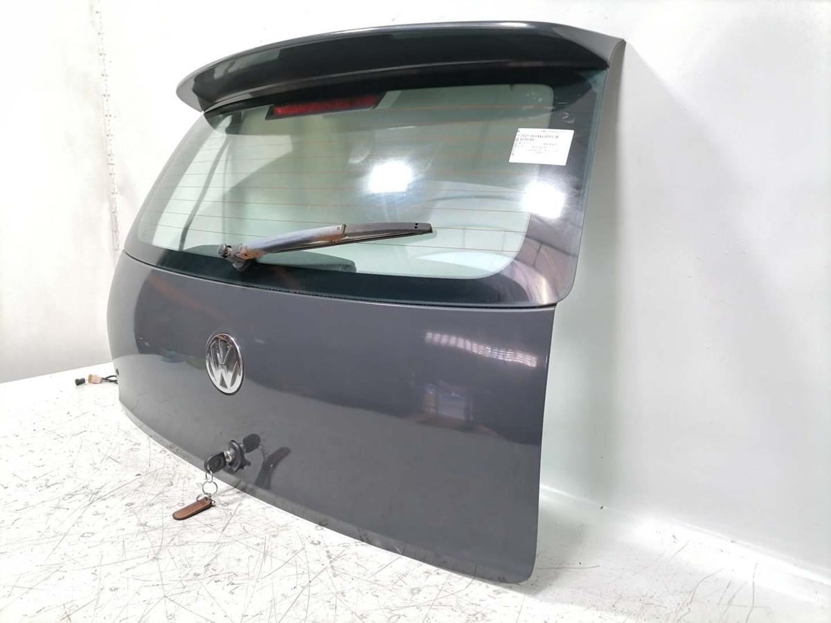 VW Fox original Heckklappe mit Heckscheibe LI7F Uranograu Bj.2010